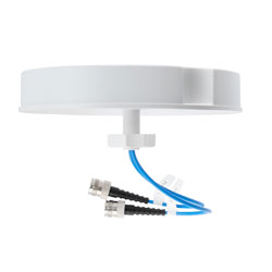 Picture of 698 to 960 MHz + 1710 to 2700 MHz + 3400 to 4200 MHz Low PIM Indoor VH-pol Omni DAS antenna, 3 to 5 dBi, Ceiling Mount, 2 x 4.3-10 Female