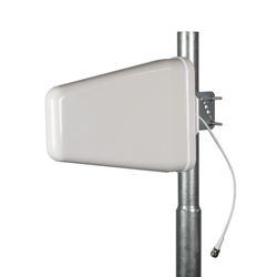 Picture of 806 to 960 MHz + 1710 to 2500 MHz Log Periodic Antenna, 9 dBi, High Gain, Dual Band, Type N Female connector, V-pol