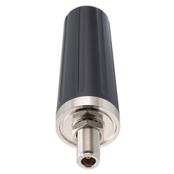 Picture of 617 to 7125 MHz Wi-Fi 6E Omni Antenna, 3 dBi Gain, N Female Connector Black