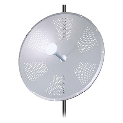 Picture of 4.9-5.8 GHz 34 dBi Dual Polarity/X-Polarity MIMO Dish Antenna