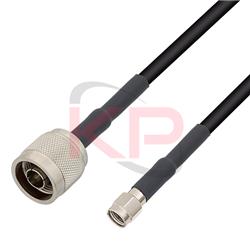 Picture of Reverse Polarity SMA to N-Male AT-BC 195 Cable 24 Inch